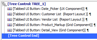 A Tree Controlex